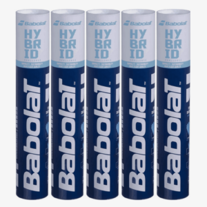 Babolat Hybrid Challenge (3-in-1) Badminton Shuttlecock (Pack of 5)