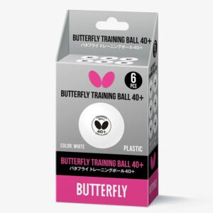 Butterfly 40+ Training Table Tennis Balls (Pack of 72)