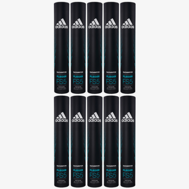 Adidas Flieger FS5 (Speed 76) Badminton Feather Shuttlecock (Pack Of 10)