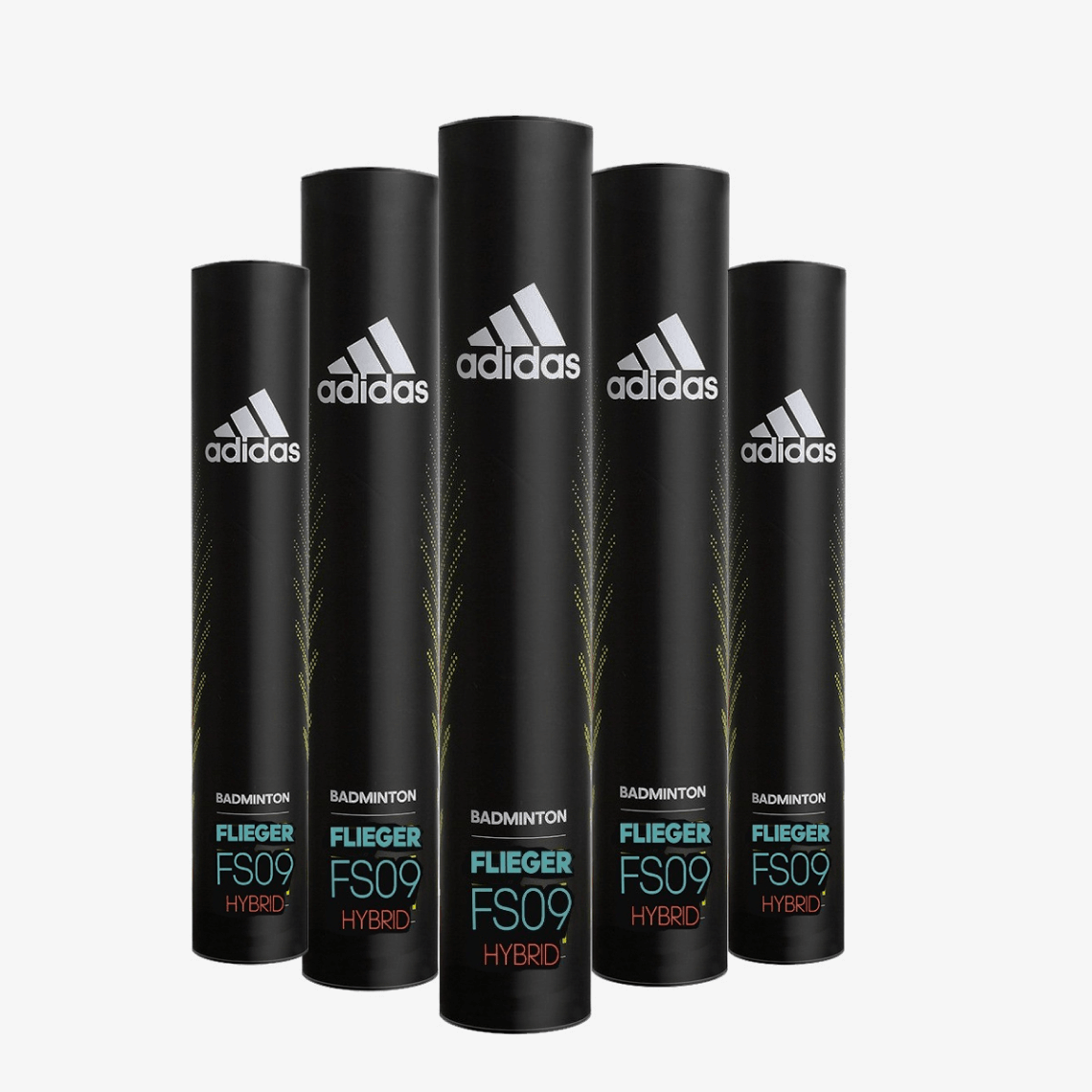 ADIDAS FS09 Hybrid Feather Badminton Shuttlecock (Speed 76) (Pack of 5)