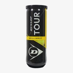 Dunlop Tour Brilliance Tennis Balls Can (3 Balls)