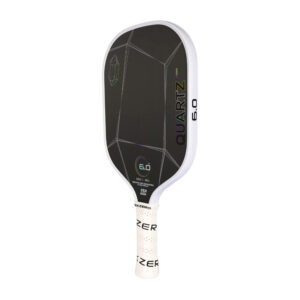 Six Zero Quartz Pickleball Paddle (15mm) - White