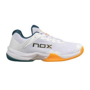 NOX ML10 Hexa Padel Shoes (White/Apricot)