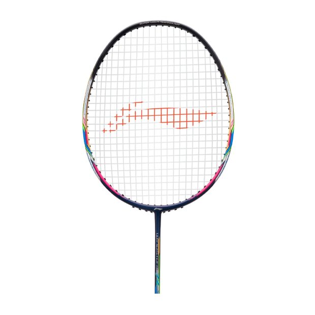 Li-Ning Windstorm 72 Badminton Racket (Navy/Black/Pink)
